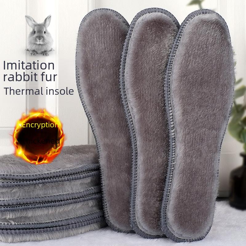 Solette invernali in pile foderate spesse e calde per uomo e donna, scaldapiedi deodoranti traspiranti e antifreddo