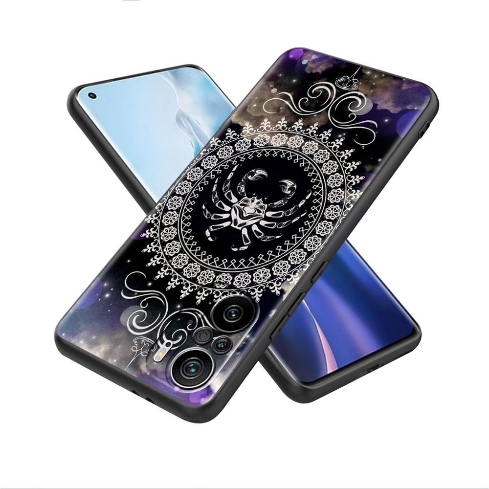 Case For Xiaomi Mi Poco X3 NFC X4 Pro F3 F4 GT M4 M3 F1 C40 11 Lite 11T TPU Silicone Funda Phone Cover Mandala 12 Constellations