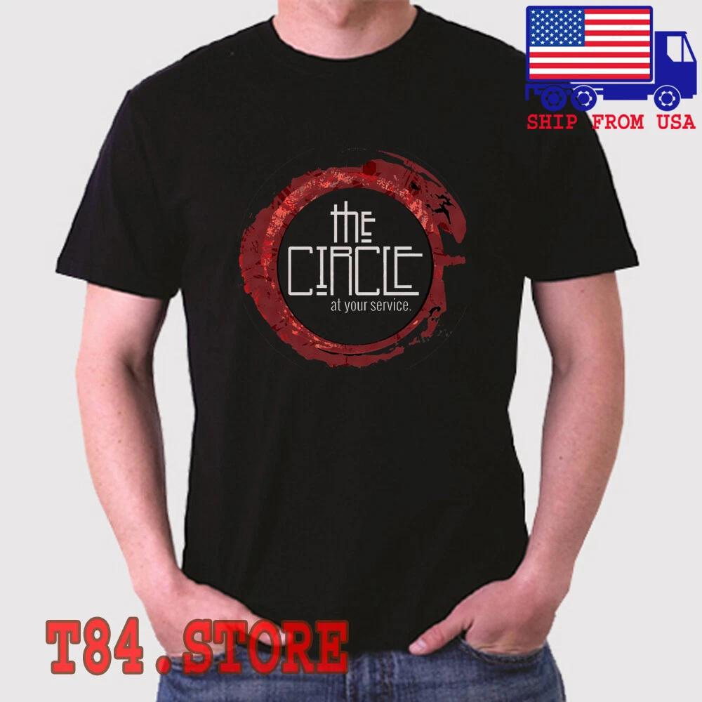 The Circle At Your Service Men s Black Size S to 5XL S