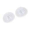 2Pcs Breastmilk Collector Shell Wearable Silicone Portable Breast Shell Prevent Leakage Overflow