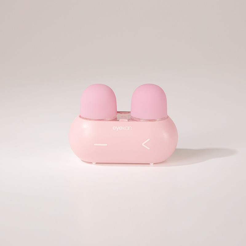 Новый очиститель контактных линз, автоматическая ультразвуковая мойка линз вишня розовый