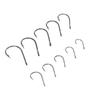500PCS High Carbon Steel Fishing Hooks Set with Barbed Hooks Fly Fishing Hooks  Trout Fishing