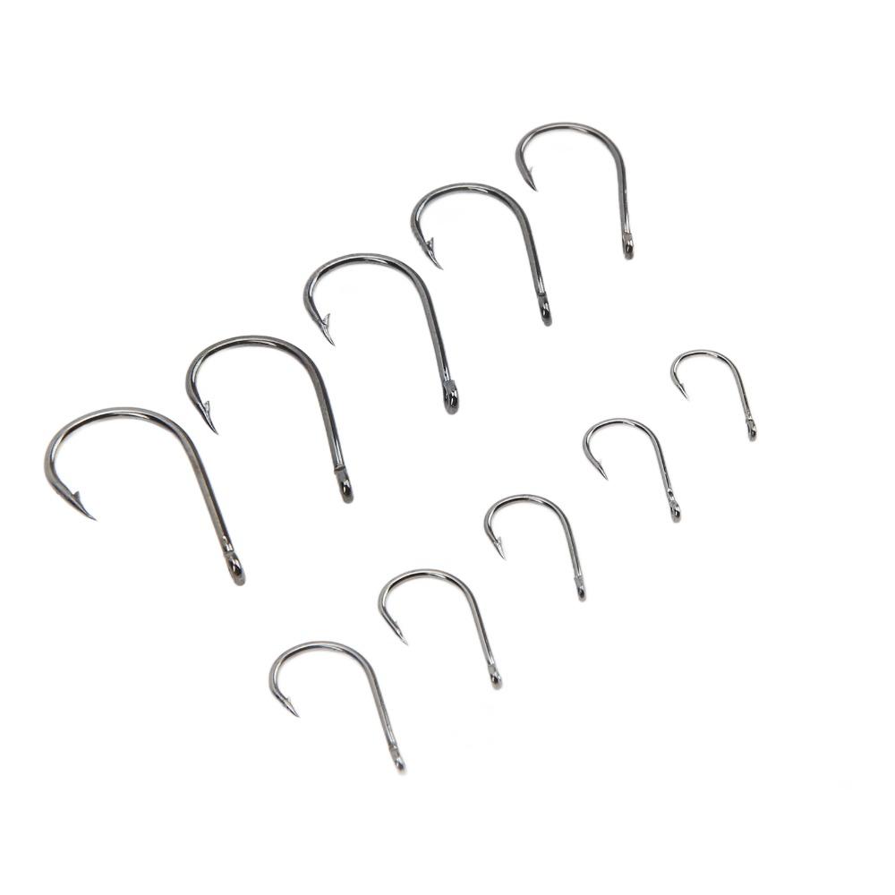 500PCS High Carbon Steel Fishing Hooks Set with Barbed Hooks Fly Fishing Hooks  Trout Fishing