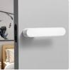 Cerradura magnética ecológica minimalista para puerta de interior de madera manija de puerta de dormitorio puerta de habitación cerradura simple silenciosa