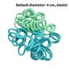 50PCS No Damage Colorful Elastic Hair Ties Non-Slip Ponytail Holders  For Women