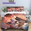 Ultraman Pattern Bedding Quilt Set  Home Decoration  Gift (1 * duvet cover + 2 * pillowcase  without core)
