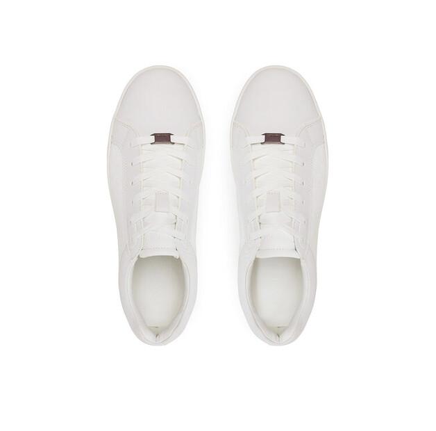 Мужские кроссовки Calvin Klein Low top lace up nb mono hm0hm01768 белые