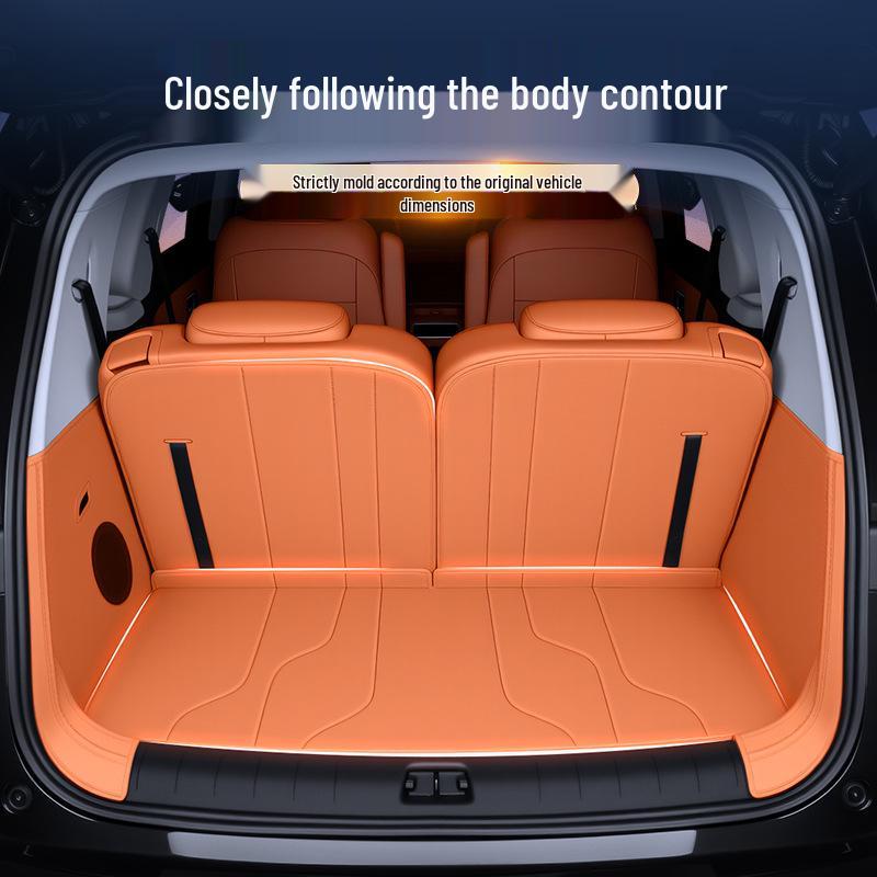 Leapmotor C16 Trunk Mat Full Coverage for Five/Six-Seater 2025 Model - Car Modification & Decoration Accessories.
