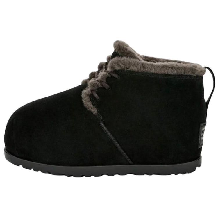 UGG Pumped Fashionable Short Snow Boots Women Boots Black 1158261-BLK