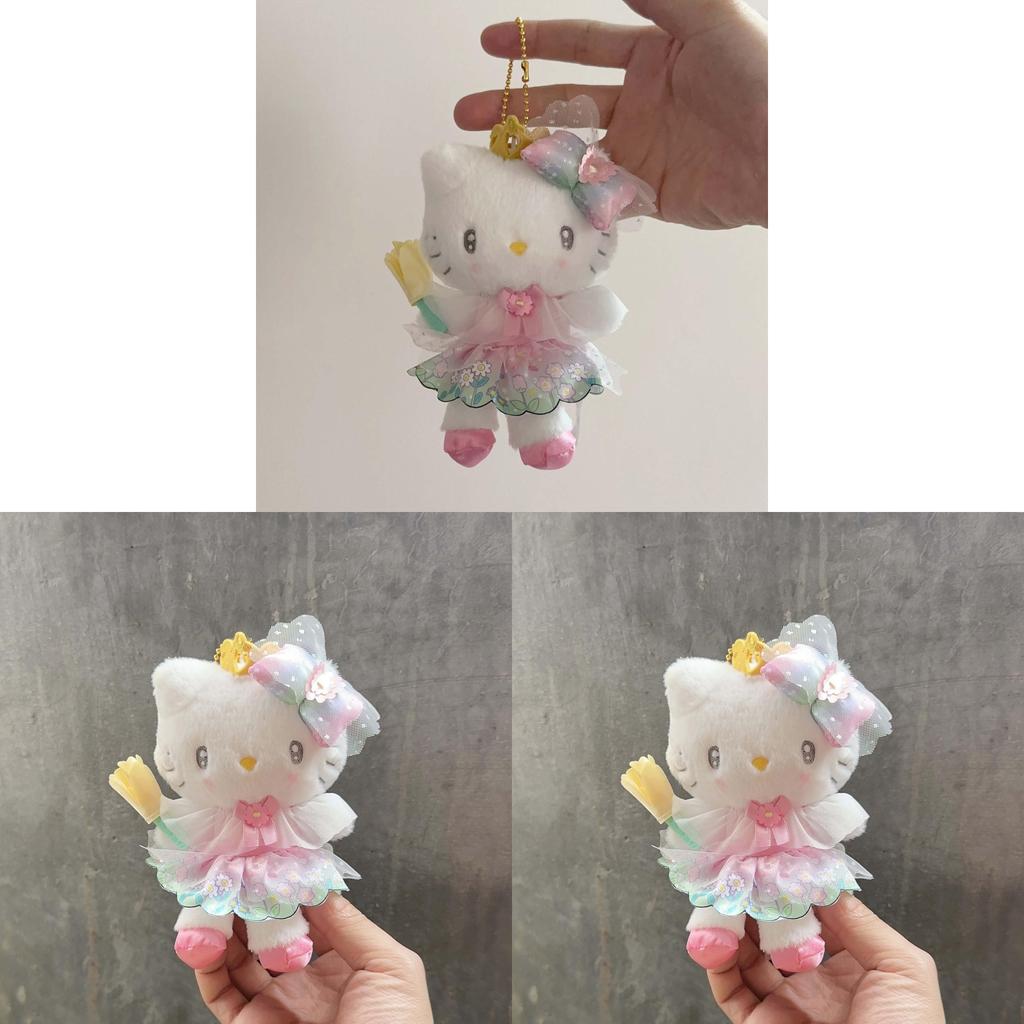 Sanrio Cute Cat Plush Doll With Short Plush Material For Kids And Fans
