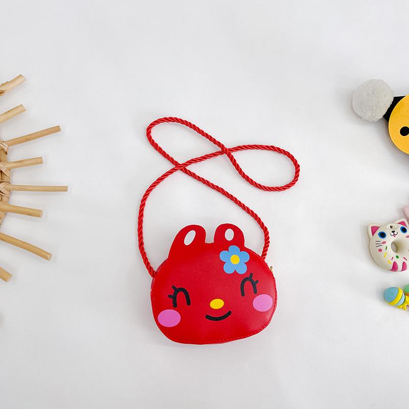 Adorable Korean Style Animal Coin Purse for Girls – Fashionable Children's Shoulder Crossbody Bag