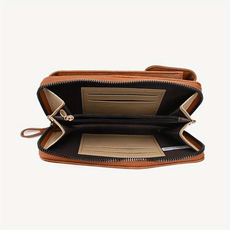 2025 Leisure Soft Leather Mobile Phone Bag for Women, Small and Versatile Change Small Bag, Fashion One Shoulder Crossbody Bag