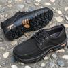 Fashion Men's Casual Leather Shoes High Quality Leather Shoe Outdoor Camping Hiking Shoe Travel Walking Casual Fashion Men Leather Shoes