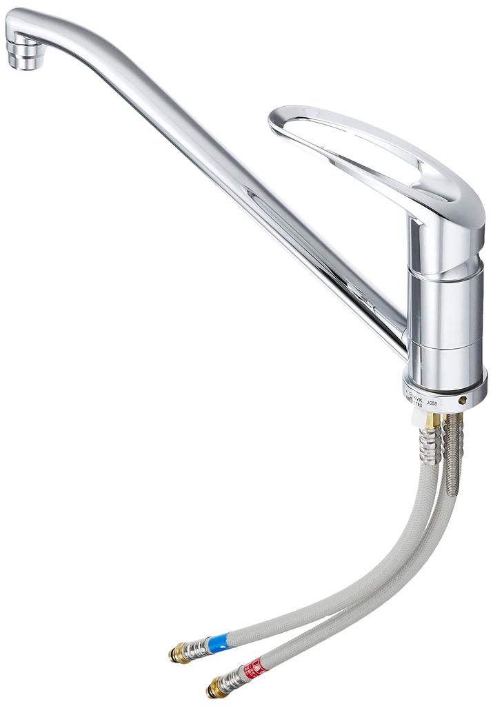 KVK Kitchen Mixer Spout Length KM5011TR3 Single-Lever Tap, 300mm,