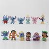 Anime Cartoon Keychain: Stitch Figure from Lilo & Stitch - Cake Ornament & Gashapon
