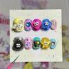 10 Pcs Cute Candy 3D Cloud Star Starfish Handmade Fake Nails