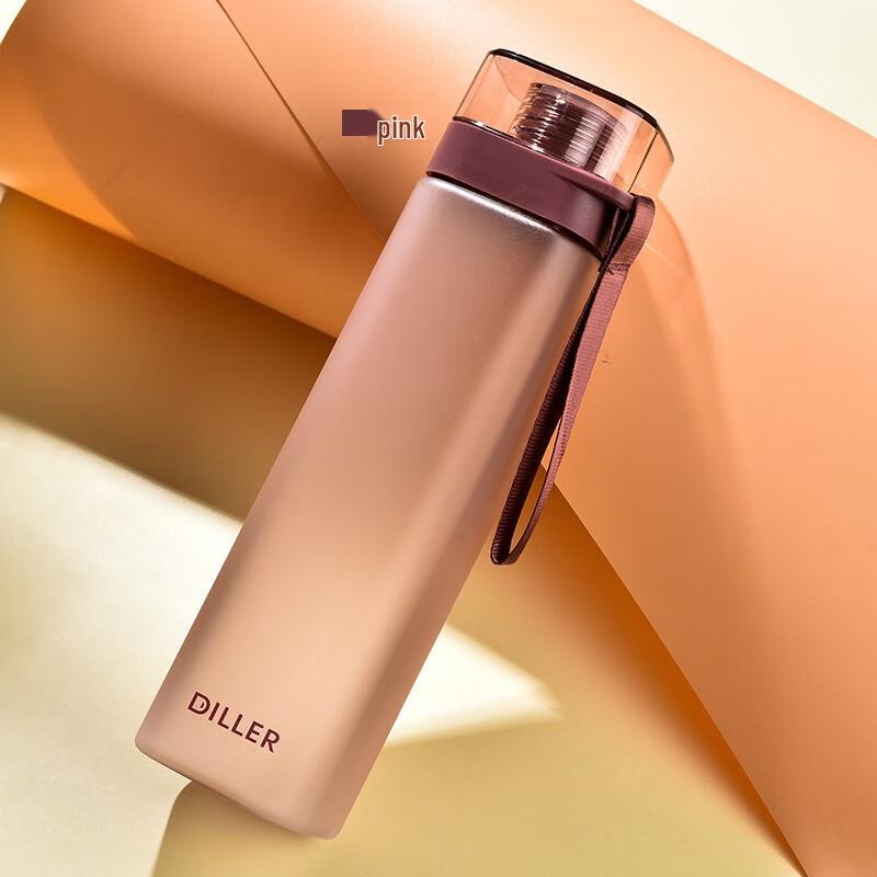 

Diller Frosted Square Portable Water Bottle