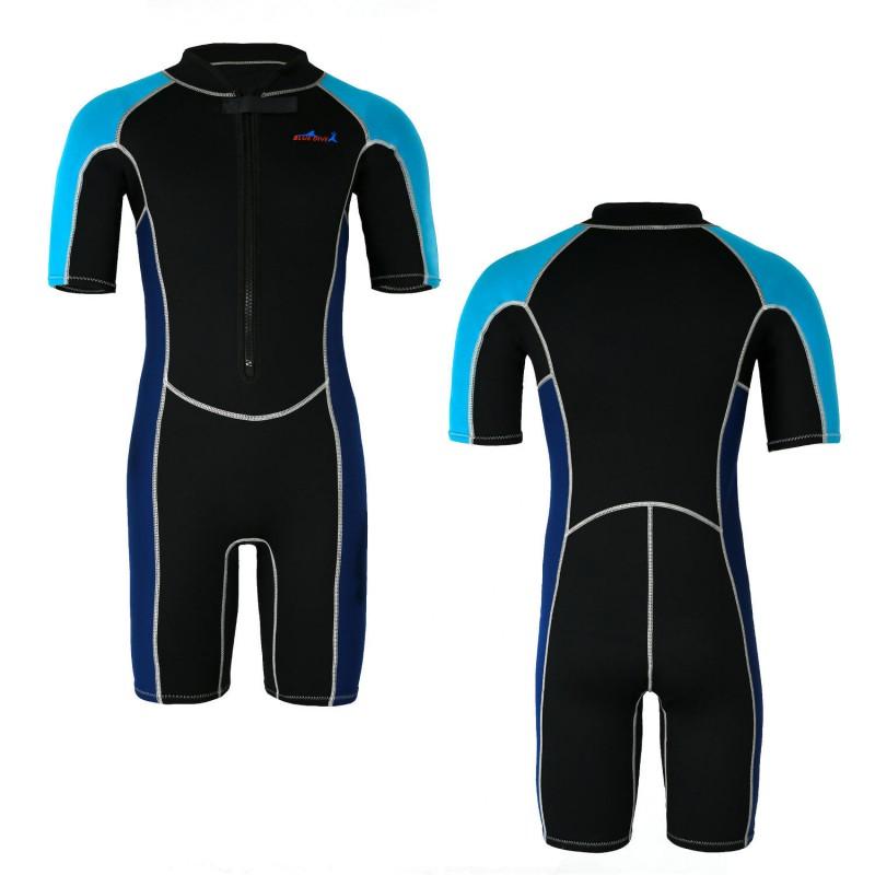 2mm Neoprene Unisex Full Body Wetsuit Snorkeling Swimming Diving UV Protection Warm Winter