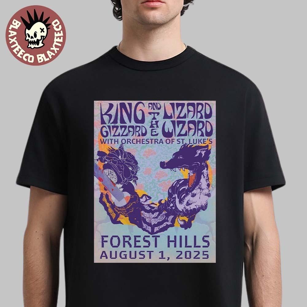 

King Gizzard And The Lizard Wizard With Orchestra Of St Luke039;s Forest T-Shirt Unisex T-Shirt L