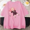 Funny Anime Anya Forger Printed T-shirts Fashion Women Men Summer Tee Shirt Unisex Casual Short Sleeve Round Neck Tops T-shirts