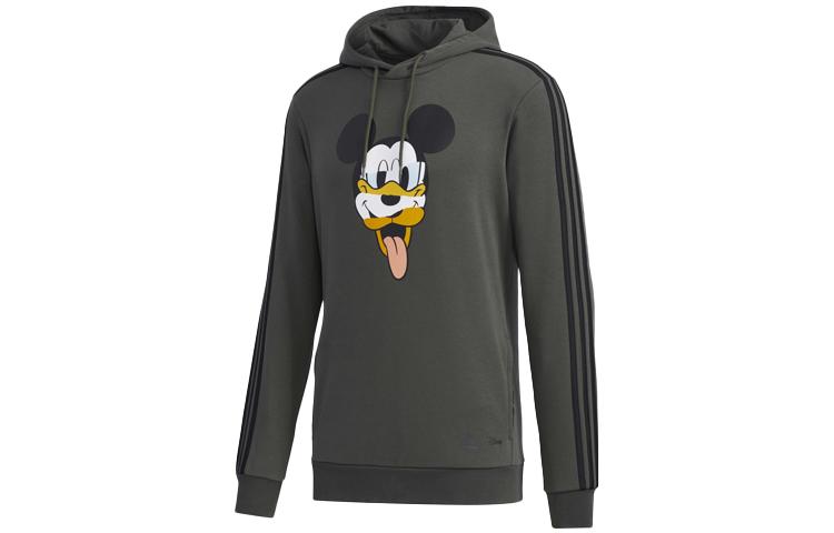 Adidas X Disney Sweatshirts Men s Deep Earthy Brown Hooded Moderate Regular GD5865 XL