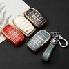 6 Button Car Key Case For Toyota Alphard PREVIA Voxy Noah Esquire Vellfire Harrier Shell Fob Holder Car Key Cover Key Shell
