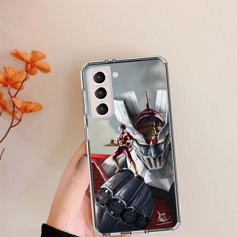 

G-Goldorak UFO Robot Phone Case For Samsung S24 S25Edge Galaxy S22 S25 Ultra S21 S23 FE S20 S10 Plus S10E Cover Shell Coque Clea Samsung S25