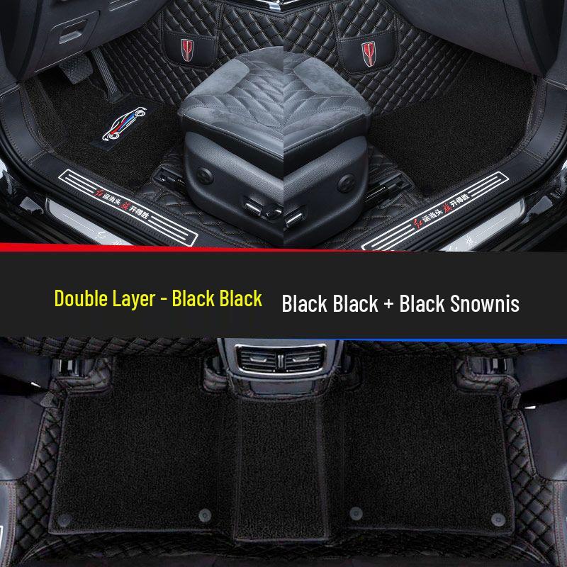 Custom Leather Floor Mats for Hongqi HS5 (2019-2025) - Interior Accessories & Style