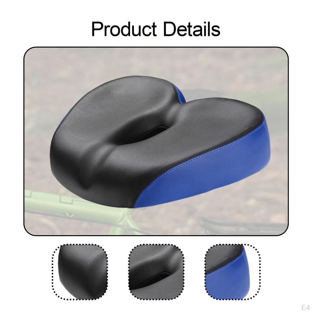 Bicycle Saddle Seat Part Rainproof Replacement 21 Cm X 27 6 Comfort Elegant