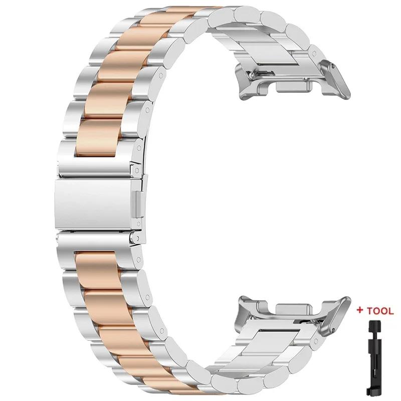 Nerezový řemínek pro Samsung Galaxy Watch 8/Classic 8 40mm 44mm Řemínek pro Watch Ultra 2 Řemínek pro Galaxy Watch 7 Ultra