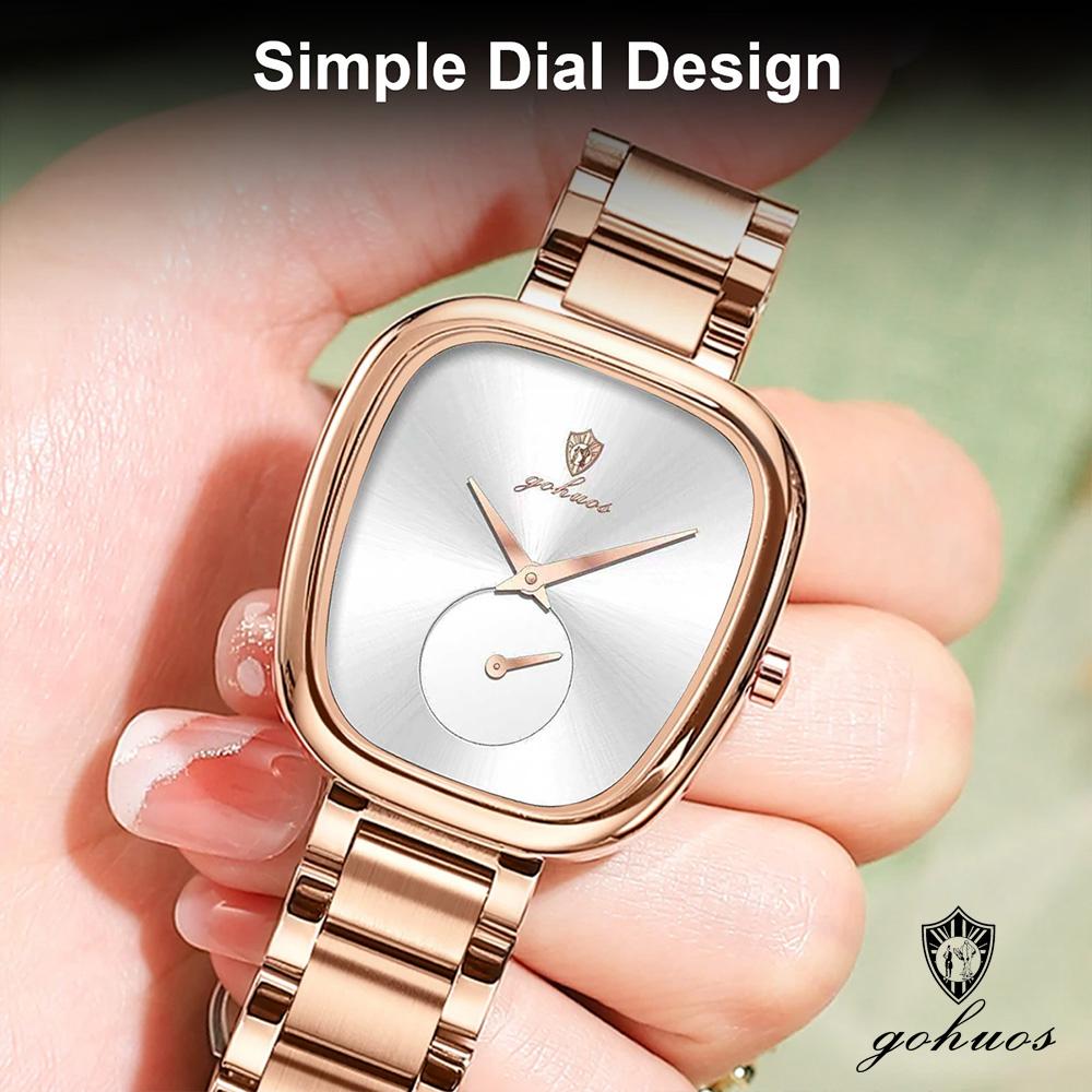 Gohuos 7817 Women's Watch and Accessories Waterproof Stainless Steel Wristwatch in Stock Fashion Luxury Business Quartz Watch