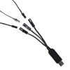 USB/Type C to 3 LR6 AA Battery Eliminator Cable for 2AA battery Powered Radio Gameboy Lamp Remote Control Cordless phone