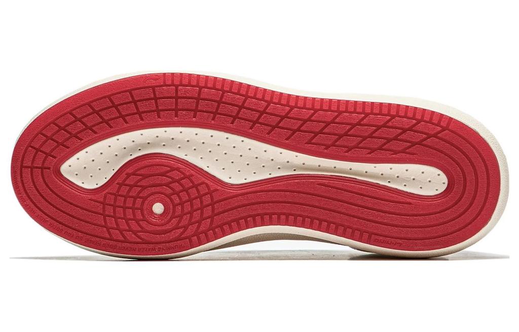 Li Ning Yun You C4D Slip Resistant Slip Resistant Low top Casual Shoes Men's White Red AZGU037-3