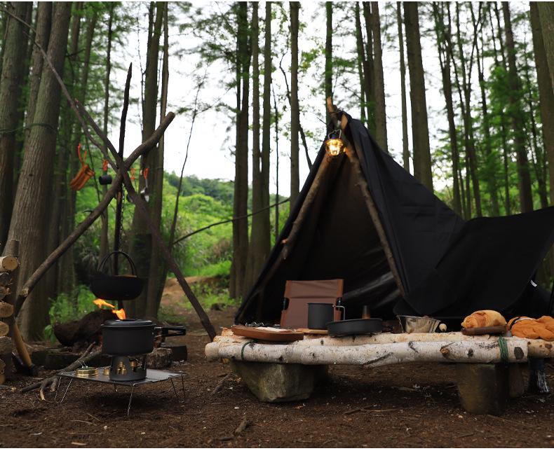 Ultra-Light Portable Alcohol Stove for Outdoor Use