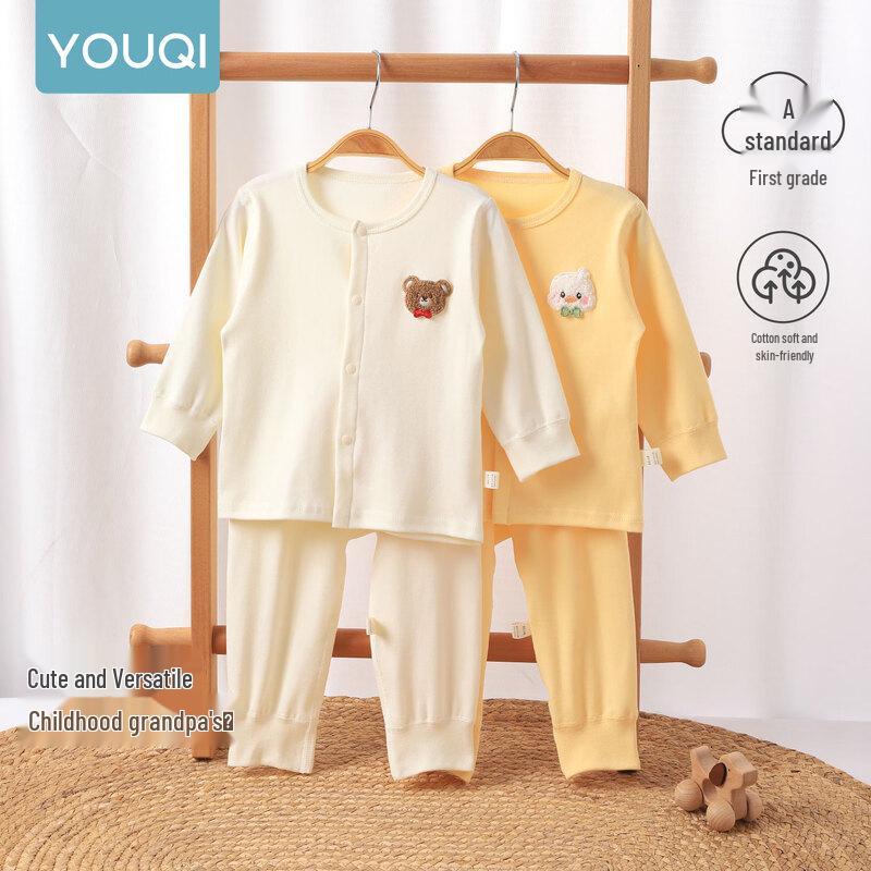 Youqi Unisex Baby Long Sleeve Pajama Set
