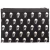 Used AUTHENTIC SAINT LAURENT PARIS 397294 SkullClutch bag Black Canvas/Leather