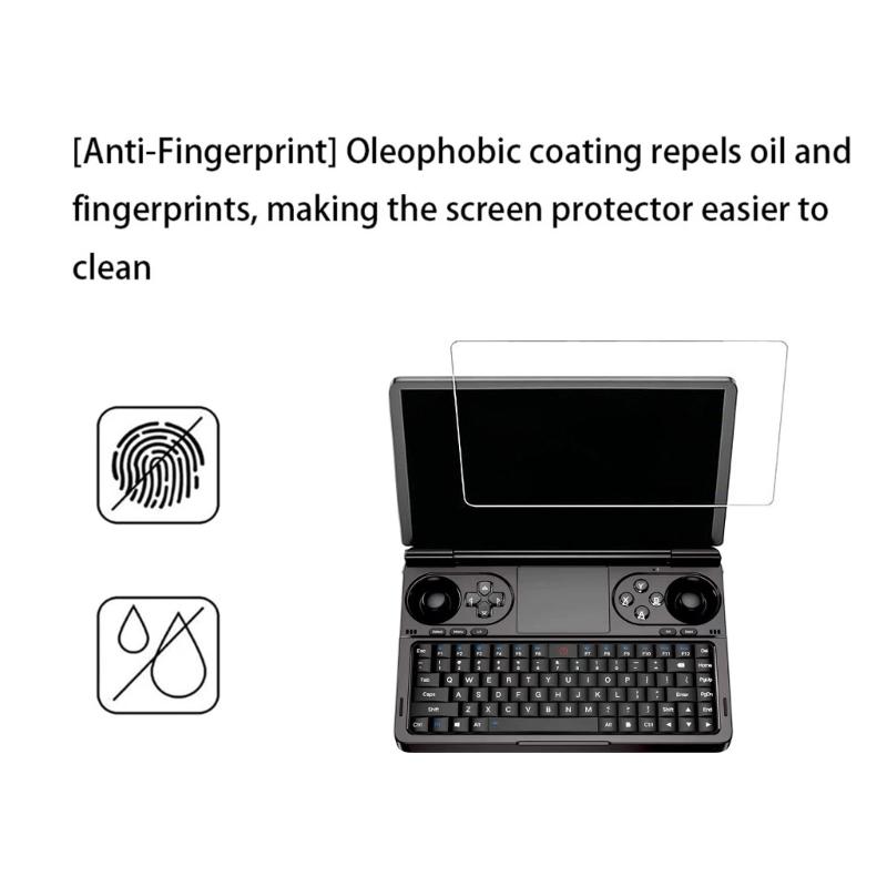Scratch Resistant 9H Tempered Glass Shield Film for Win Mini Handheld Gaming Device Featuring Smooth Touching Experience
