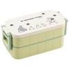 Skater Bento My Neighbor Totoro Studio Made In Box, 600ml, Antibacterial, Two-Tier, Women's, Marching, Ghibli, Japan, YZW3AG-A