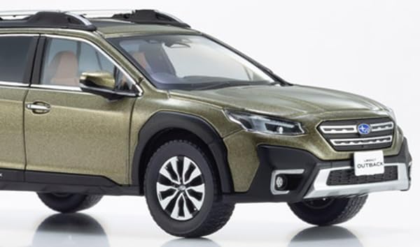 Kyosho Originální Subaru Legacy Outback Hotový model KS03935GR 1/43 (Zelená)