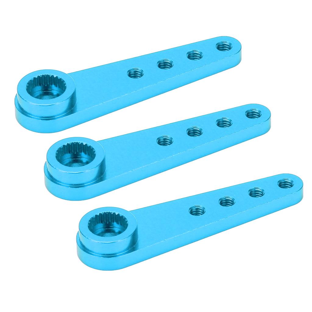 3pcs RC 25T Steering Servo Arm Standard   37mm Celsius 1.46in Length 1Celsius10 RC 25T Steering Arm