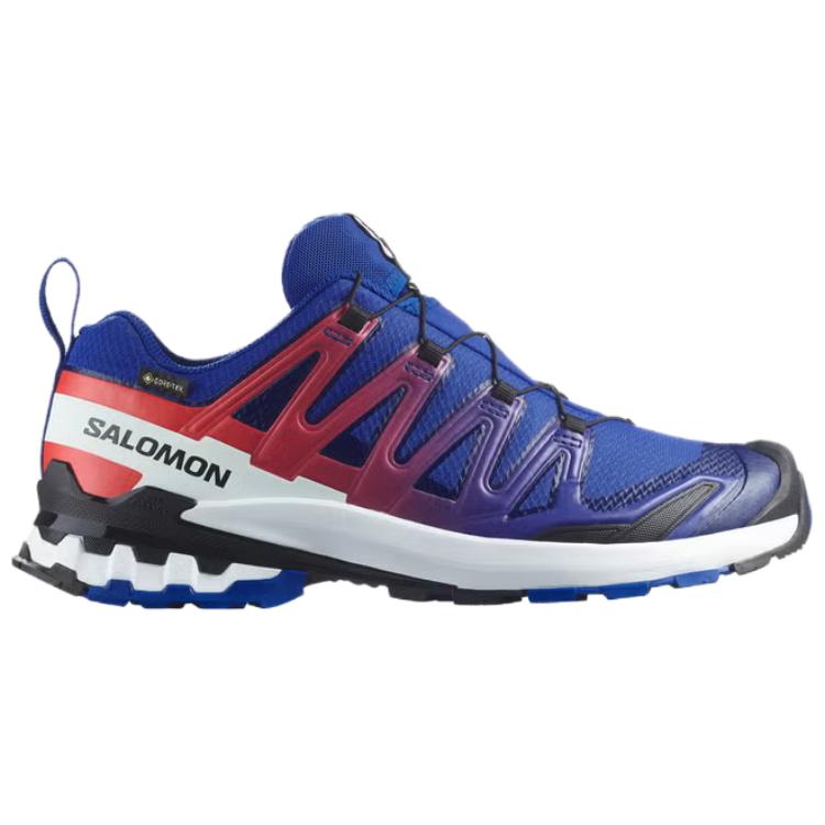 Salomon XA Pro 3D V9 Gore-Tex Equipe Comfortable Lightweight Trail Running Shoes Unisex sneaker Blue 479826
