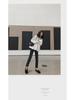 2023 Autumn Korean Women's Loose Casual Long-Sleeve Solid Color T-Shirt Sweater Trend