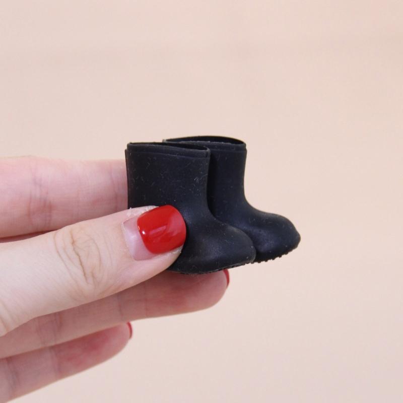 High Cut Rainproof Doll Shoes PVC Perfect For OB11 Doll Accessories Photo Props