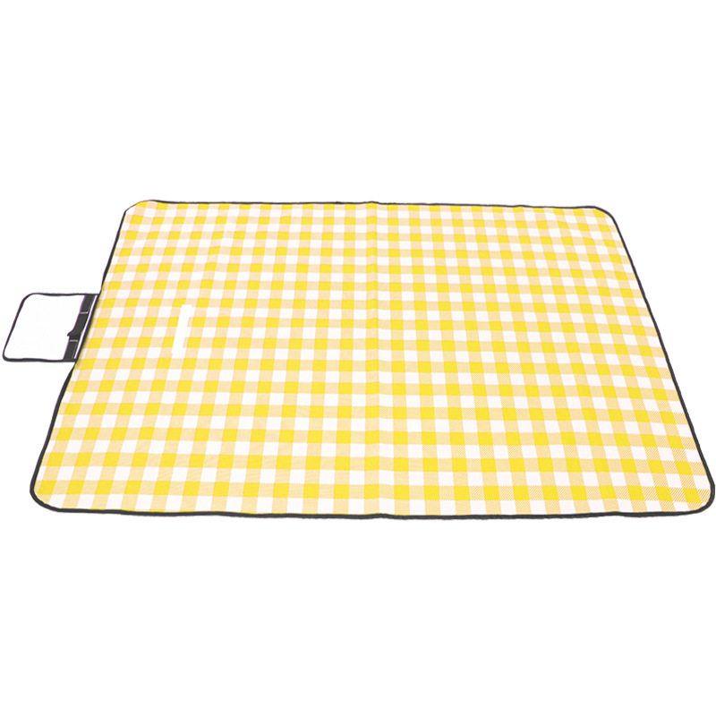 Portable Folding Picnic Mat, Thickened Oxford Cloth Moisture-Proof Mat, Beach Grass Waterproof Dirt-Proof Floor Mat