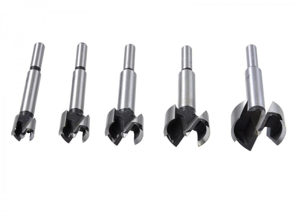 Awtools Knotters For Wood / Set 5 Pcs. 15-20-25-30-35Mm Shank 8Mm