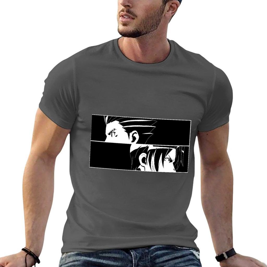Ace Attorney Dings T-Shirt Lässiges Grafikdruck-T-Shirt