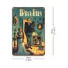 Retro Metal Wall Art Tin Sign Home Decor Living Room 20x30cm