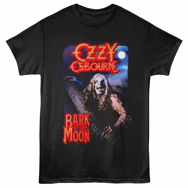 Ozzy Osbourne Tree Bark At the Moon Unisex T-Shirt