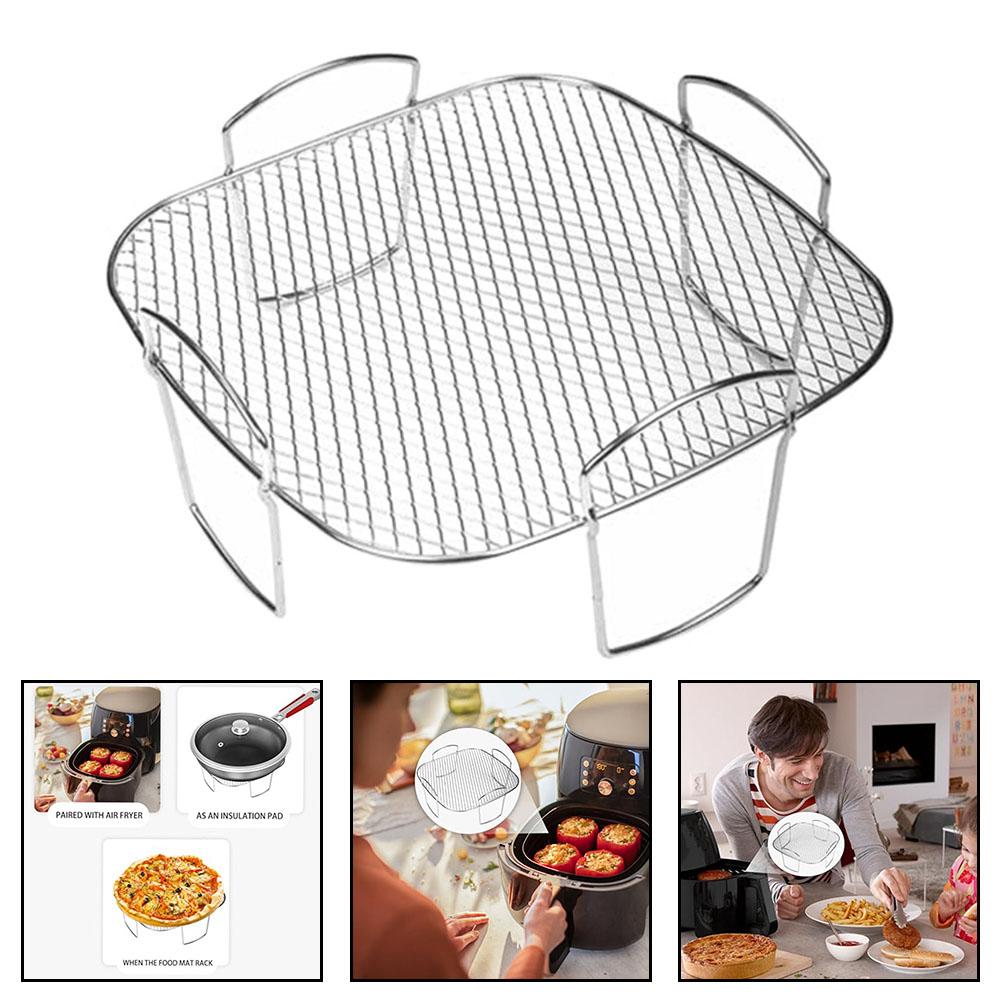 Enjoy Crispy and Delicious Results Every Time with This Easy To Clean Air Fryer Rack Enhance Your Cooking Experience