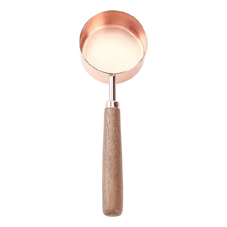 Metal Melting Spoon Wood Handle Melting Spoon for Seal Stamp Envelope Card Invitation Decoration and Art Craft Project